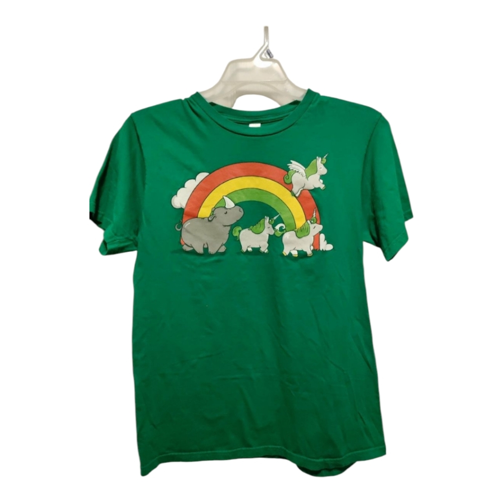 Be what you want themed T-shirt in green size M  by Woot company